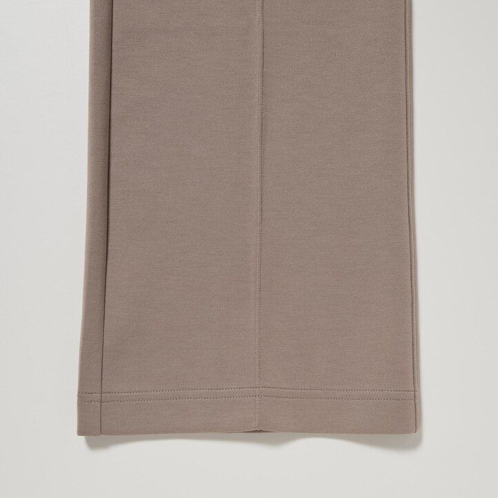 White Uniqlo Dry Straight Leg Joggers | NGPZM-5971