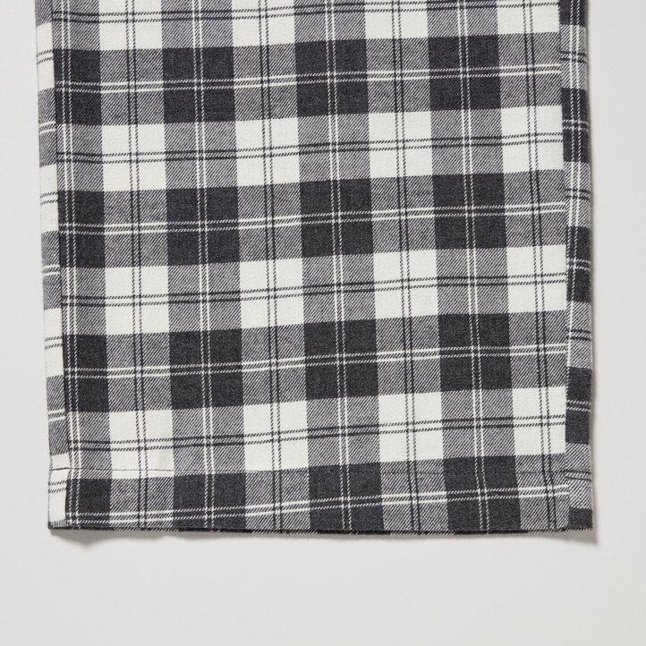 White Uniqlo Flannel Trousers | DOHKX-5109