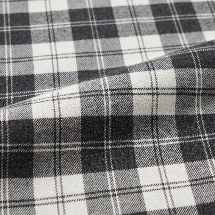 White Uniqlo Flannel Trousers | DOHKX-5109