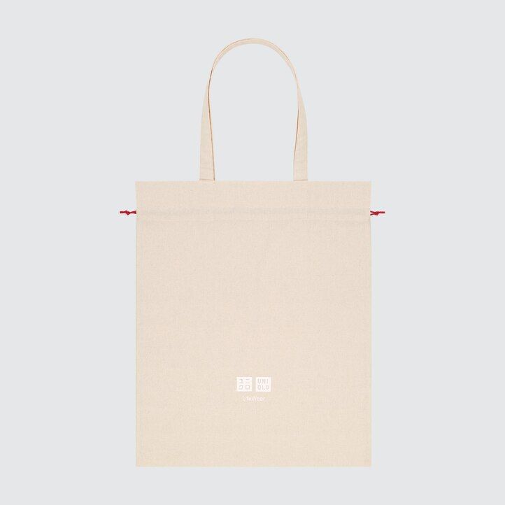 White Uniqlo Gift Bag Reusable Tote | FDRPZ-8167