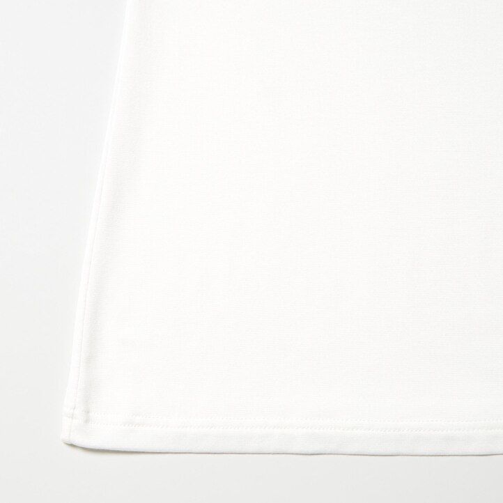 White Uniqlo Heattech Crew Neck Long Sleeved Thermal Top | BYXDL-5136