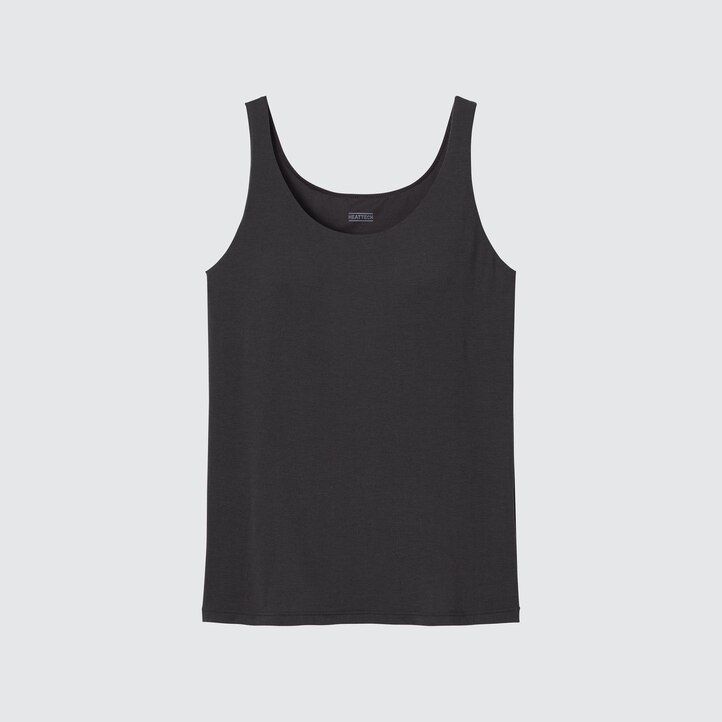 White Uniqlo Heattech Sleeveless Thermal Bra Top | SKQWB-9872