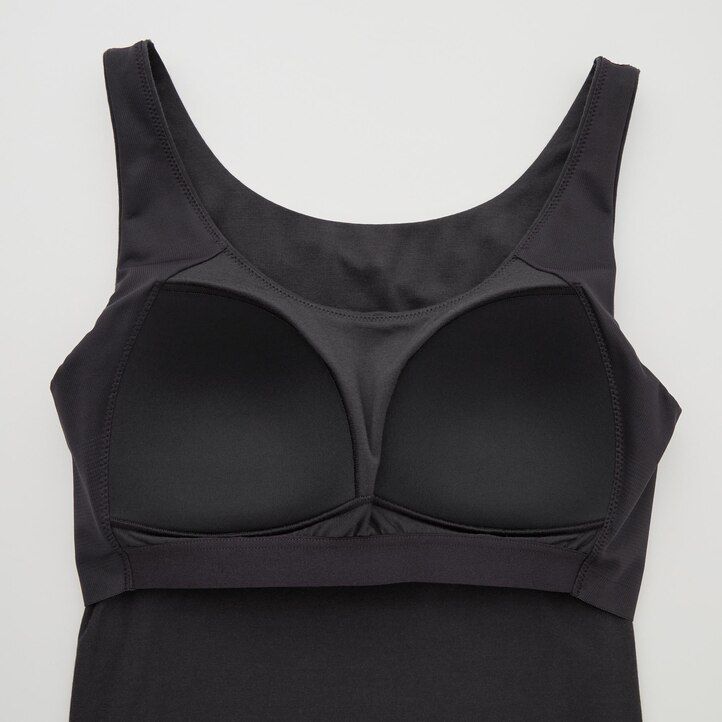 White Uniqlo Heattech Sleeveless Thermal Bra Top | SKQWB-9872