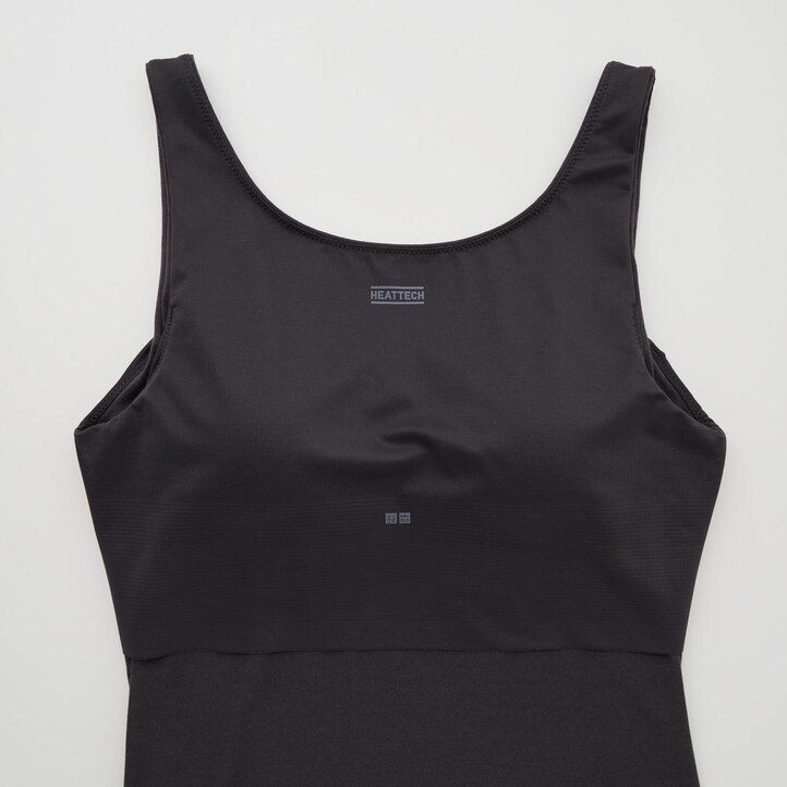 White Uniqlo Heattech Sleeveless Thermal Bra Top | SKQWB-9872