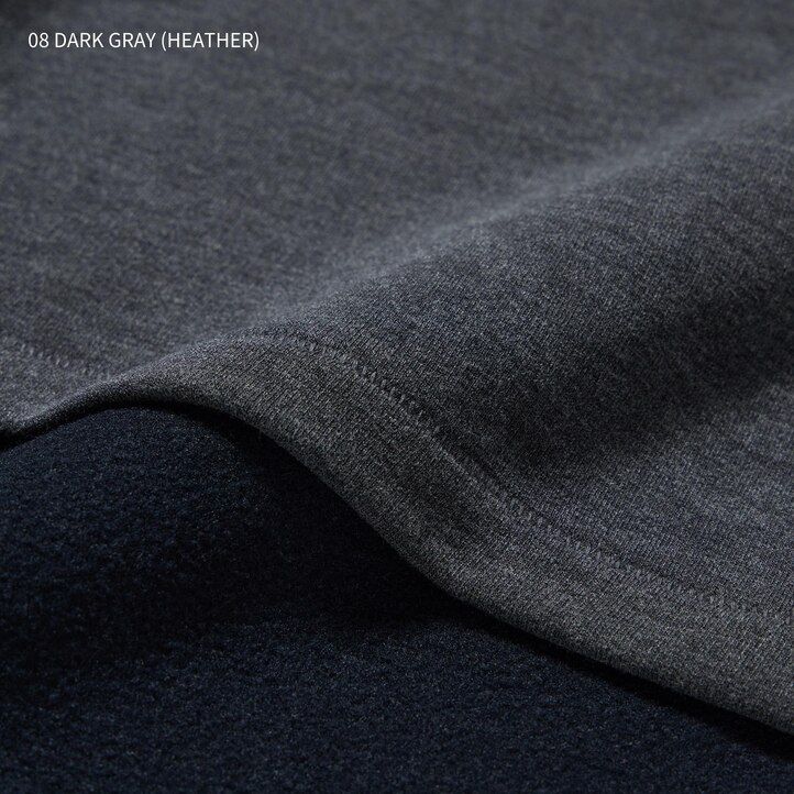 White Uniqlo Heattech Ultra Warm Crew Neck Long Sleeved Thermal Top | AFIRY-6821