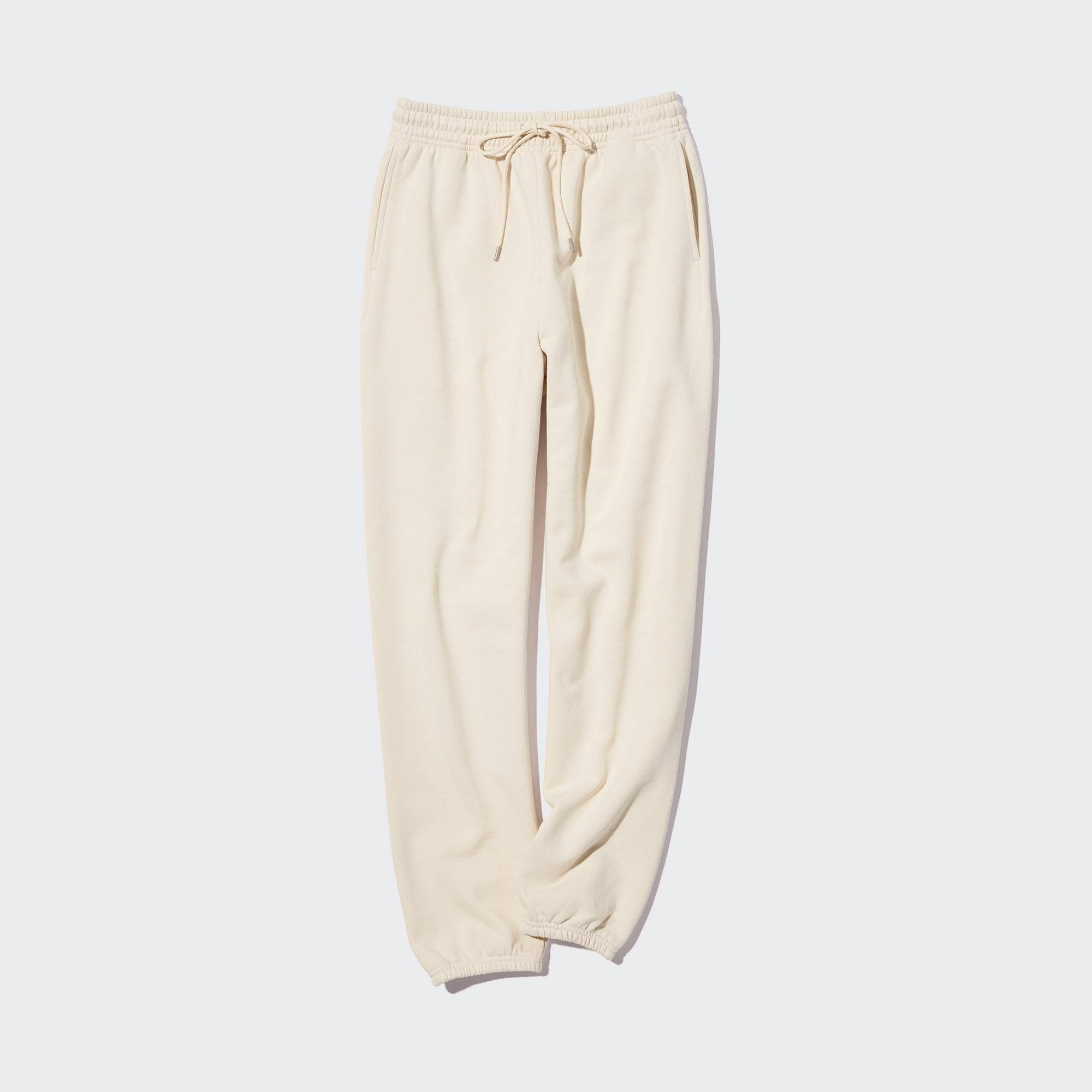White Uniqlo Joggers | VCTBG-7042
