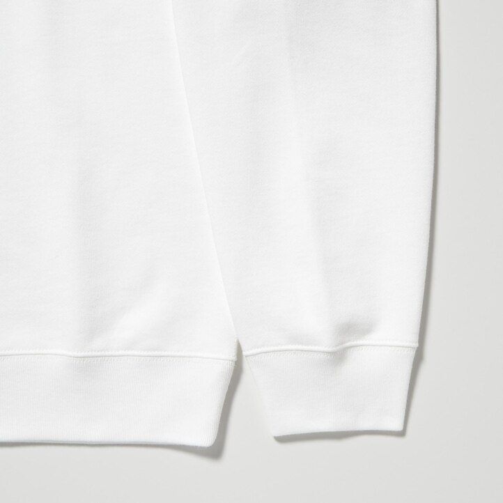 White Uniqlo Mickey Shines Ut Graphic Sweatshirt | HFXWQ-1807