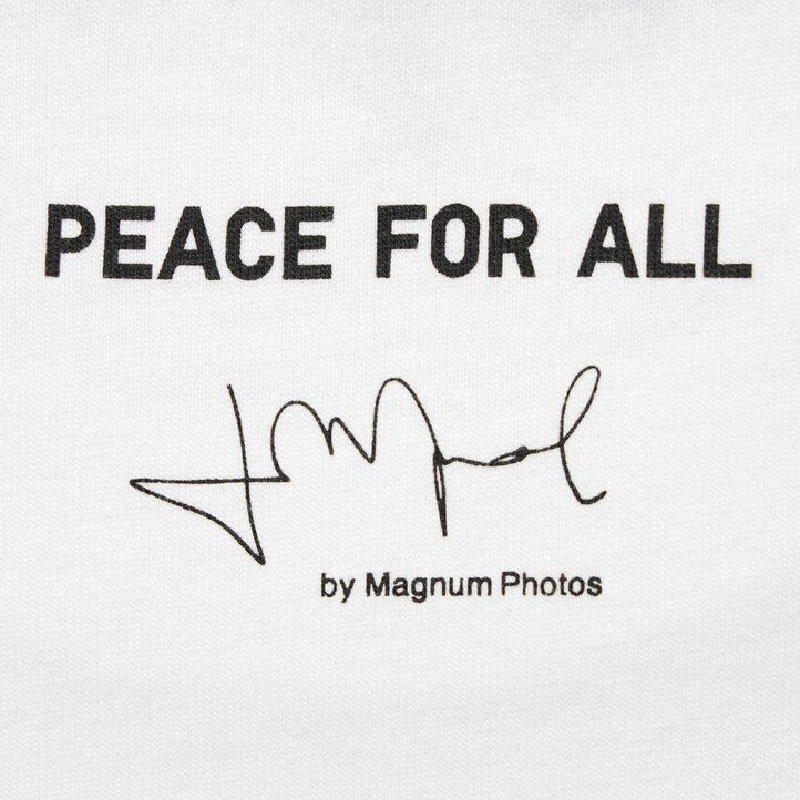 White Uniqlo Peace For All Graphic T-Shirt Cristina De Middel | MQPRO-2548