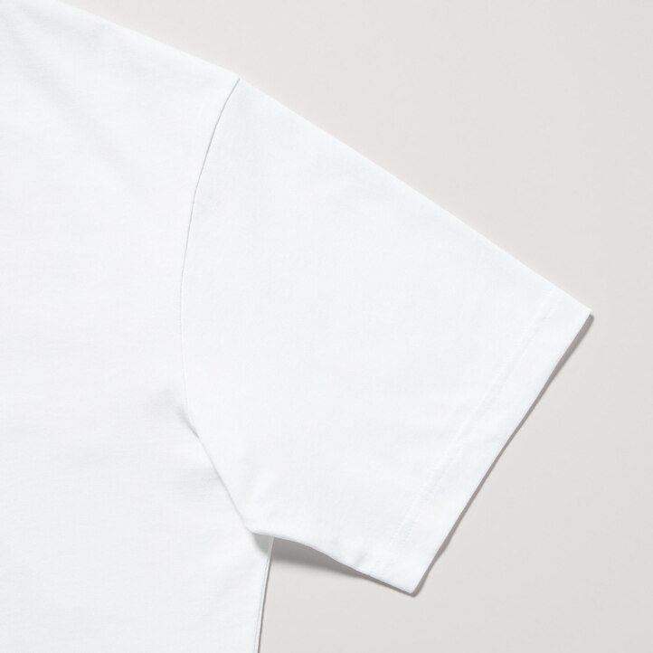 White Uniqlo Peace For All Graphic T-Shirt Haruki Murakami | QIBYS-0613