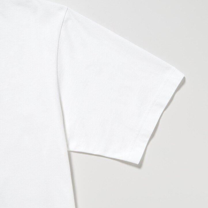 White Uniqlo Peace For All Graphic T-Shirt Kei Nishikori | WLDGK-2034