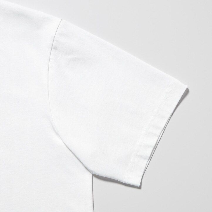 White Uniqlo Peace For All Graphic T-Shirt Roger Federer | ZKYEI-1497