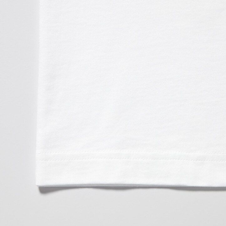White Uniqlo Peace For All Graphic T-Shirt Roger Federer | ZKYEI-1497