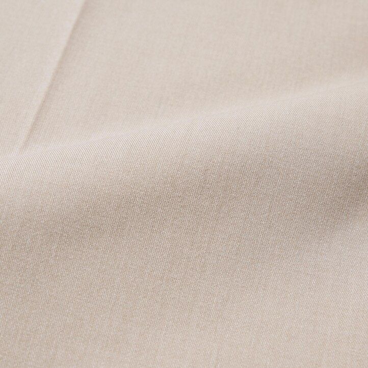 White Uniqlo Pleated Wide Leg Trousers | GDCRV-8203