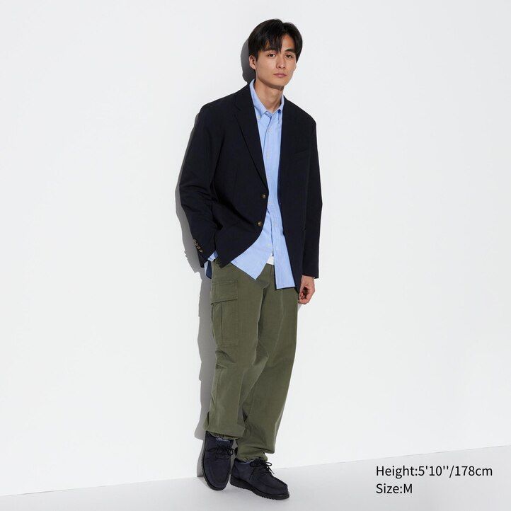 White Uniqlo Regular Fit Oxford Shirt Regular Collar | OMPLV-9082