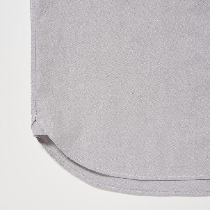 White Uniqlo Regular Fit Oxford Shirt | FYNVU-8275