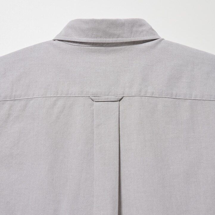 White Uniqlo Regular Fit Oxford Shirt | FYNVU-8275