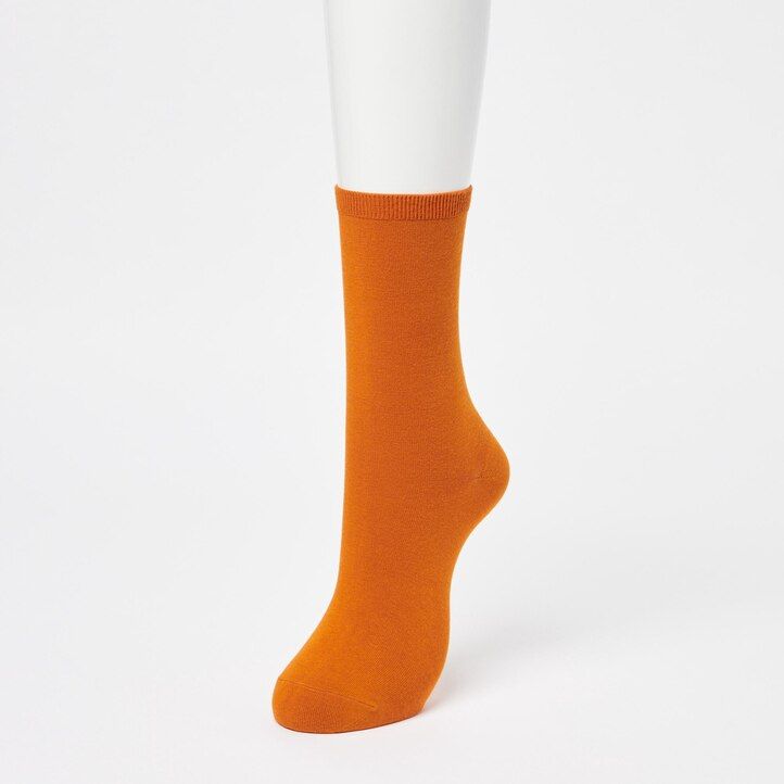 White Uniqlo Socks Three Pairs | OYMIN-7516
