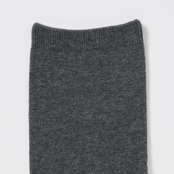 White Uniqlo Socks Three Pairs | OYMIN-7516