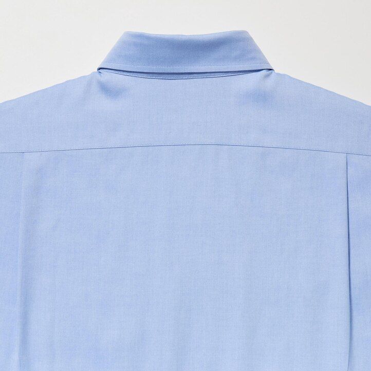 White Uniqlo Super Non Iron Regular FiT-Shirt Semi Cutaway Collar | RZUAQ-1086