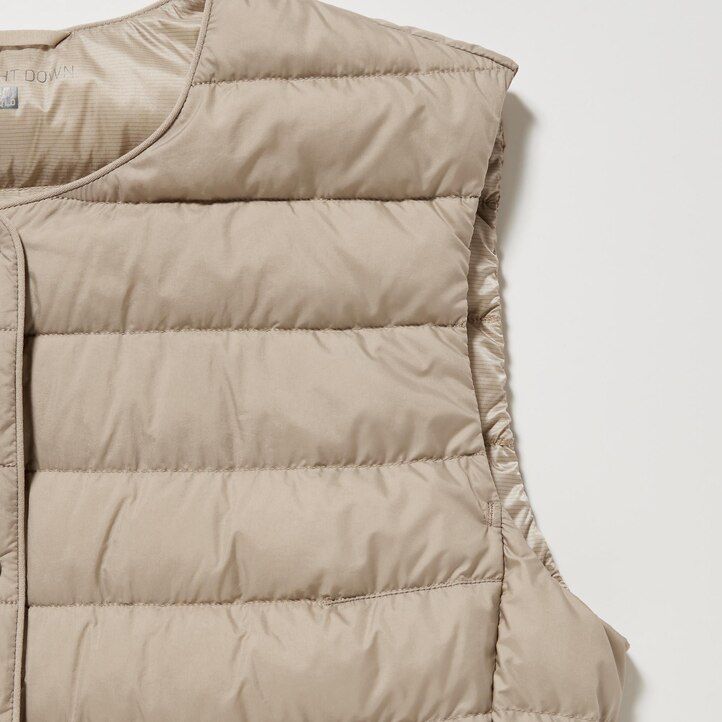 White Uniqlo Ultra Light Down Compact Vest | MHPYL-8462