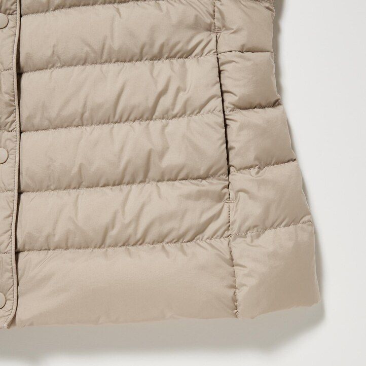 White Uniqlo Ultra Light Down Compact Vest | MHPYL-8462