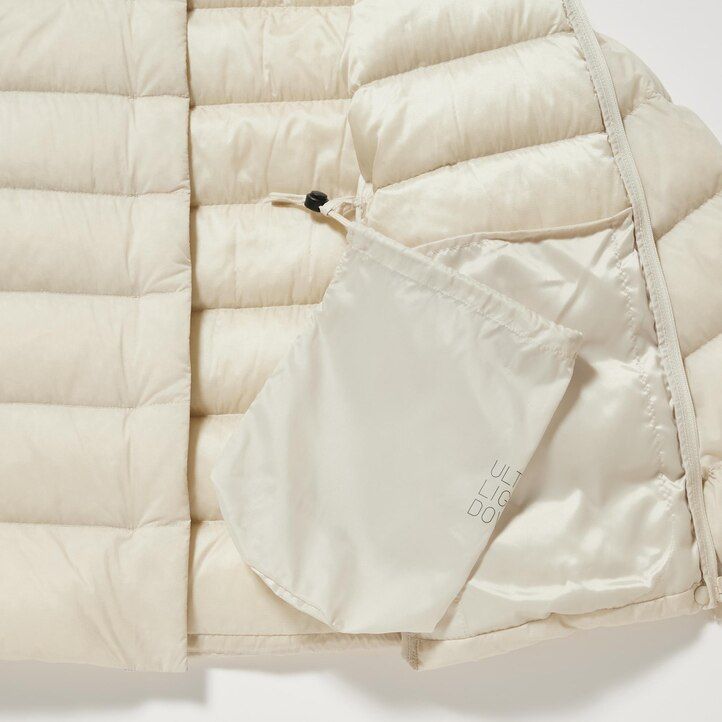 White Uniqlo Ultra Light Down Jacket | NJDES-1802