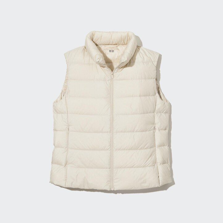 White Uniqlo Ultra Light Down Vest | ETPRH-0698