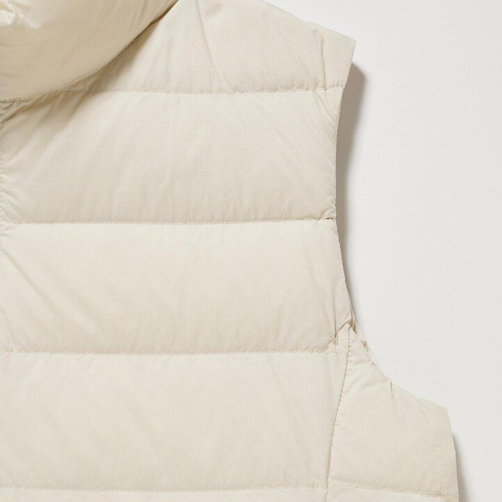White Uniqlo Ultra Light Down Vest | ETPRH-0698