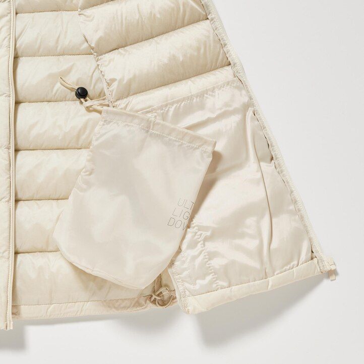 White Uniqlo Ultra Light Down Vest | ETPRH-0698