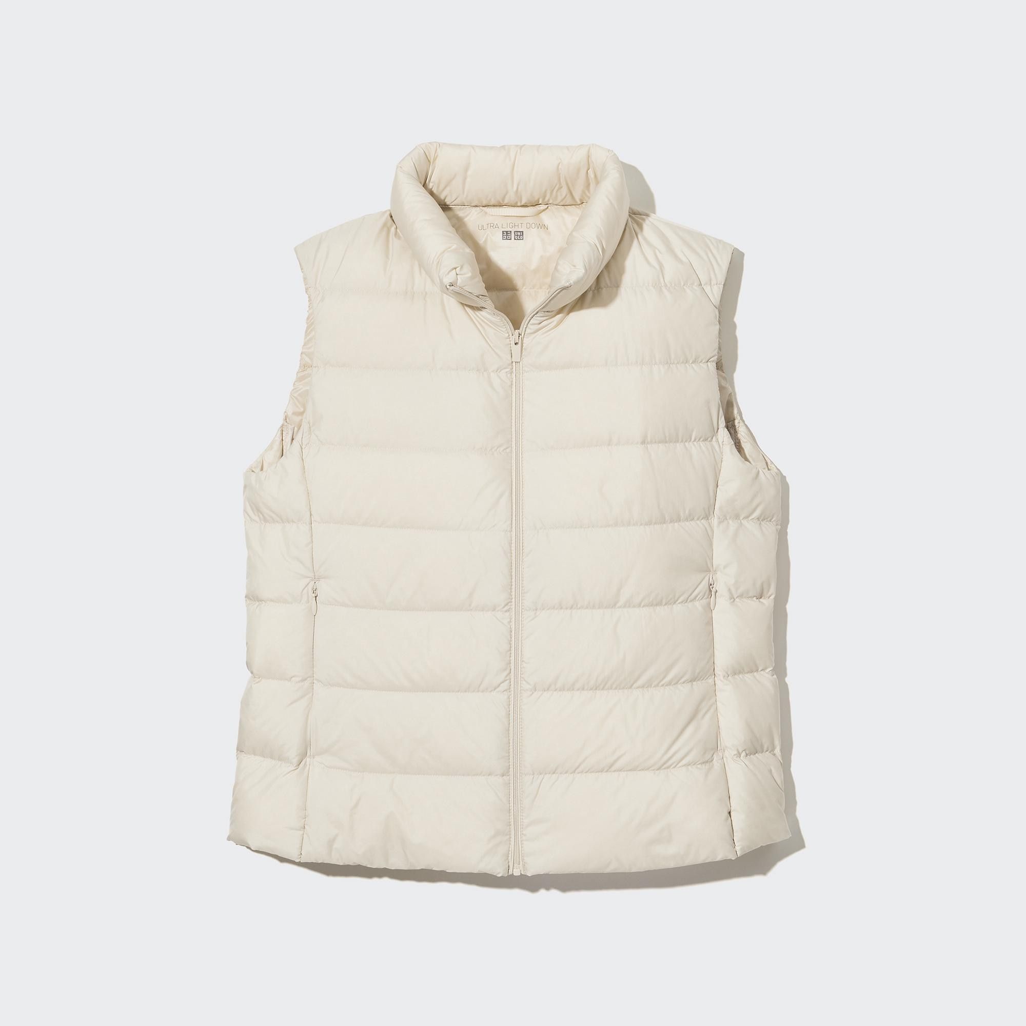 White Uniqlo Ultra Light Down Vest | ETPRH-0698