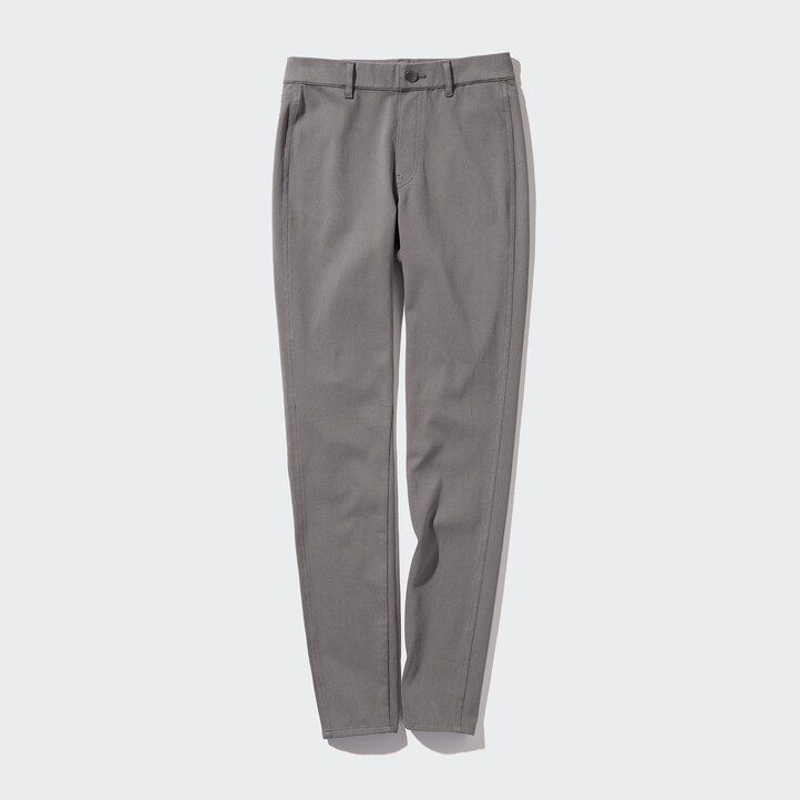 White Uniqlo Ultra Stretch Leggings Long | CHZKS-1286