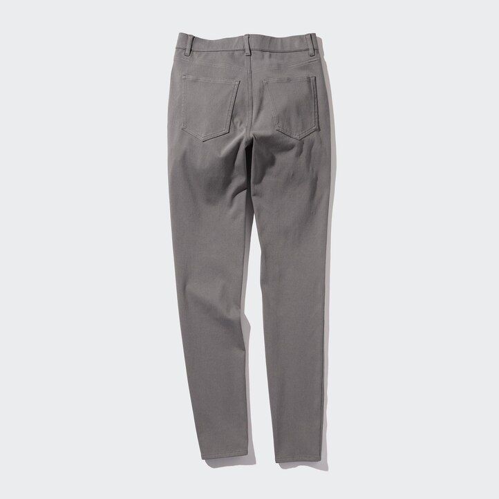 White Uniqlo Ultra Stretch Leggings Long | CHZKS-1286