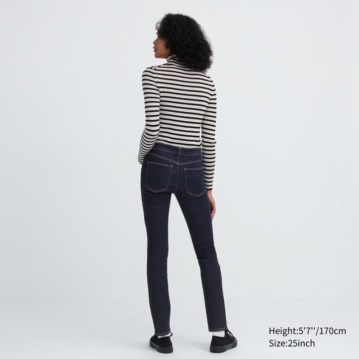 White Uniqlo Ultra Stretch Skinny Fit Jeans | YTJRS-5709