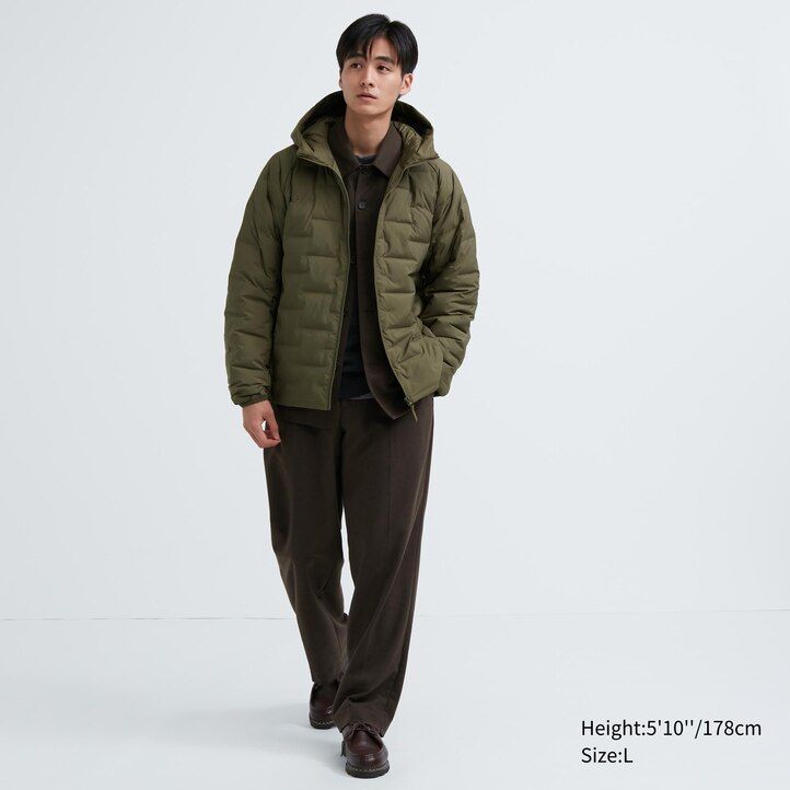White Uniqlo Warm Padded Parka | UYGJF-1427