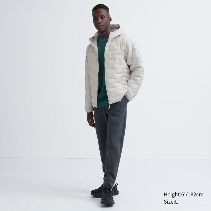 White Uniqlo Warm Padded Parka | UYGJF-1427